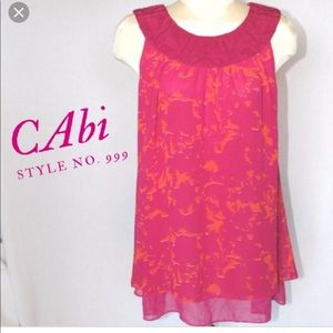 CAbi Floral Tank